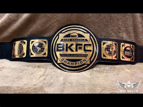 bkfc belt holders  Based in Philadelphia, and headed by President and former professional boxer David Feldman, BKFC is dedicated to preserving the historical legacy of bare knuckle fighting, while